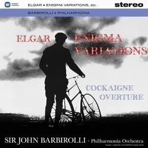 Elgar Sir John Barbirolli Philharmonia Orchestra - Elgar: Enigma Variations. Cockaigne Overture Vinyl
