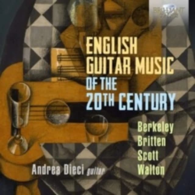 Andrea Dieci: English Guitar Music of the 20th Century CD / Album