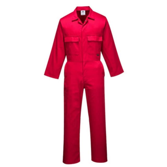 Portwest S999 Euro Work Boilersuit S999RERXXXL Colour: Red