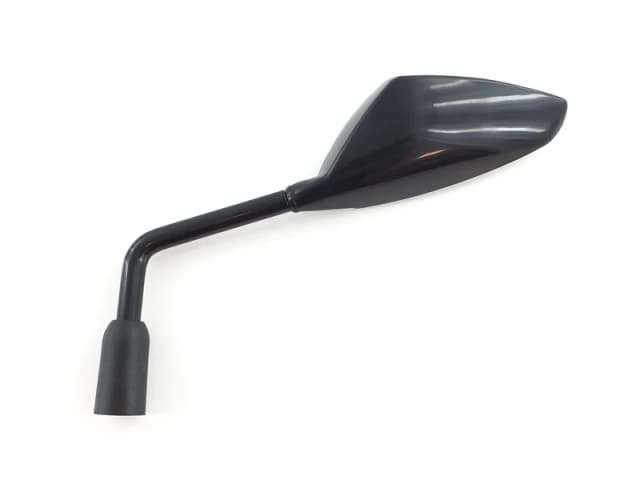 V PARTS Left Mirror With Adapters Universal - Black (1pc)