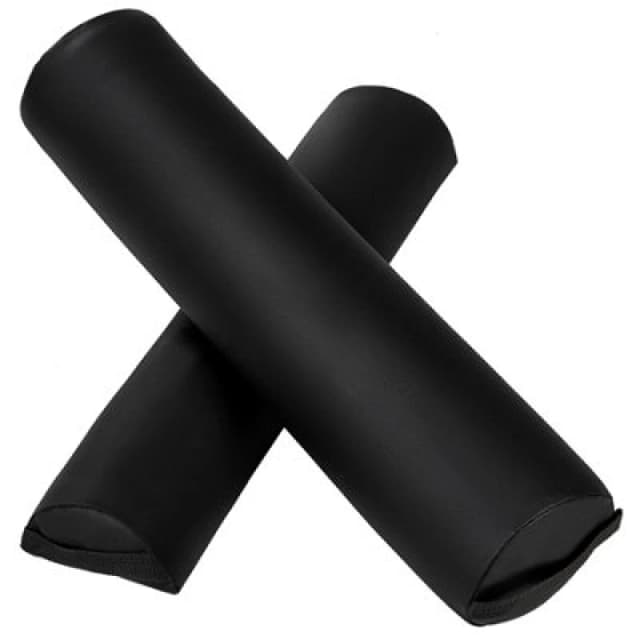 Tectake Massage Bolster Set - Full Roll And Half Roll - Black