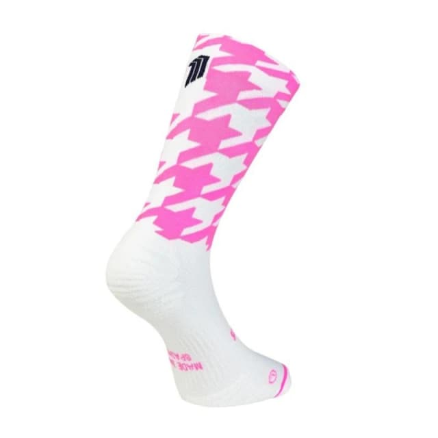 Sporcks Flow Pink Socks White Pink, Size L
