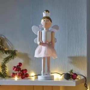 Three Kings Fairycracker Large - Pink & White