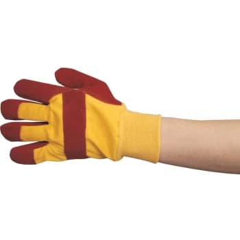 Red Palm/Yellow Back K/W Rigger Gloves Size 10 - Tuffsafe