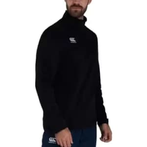 Canterbury Mens Club Zip Neck Track Top (L) (Navy)
