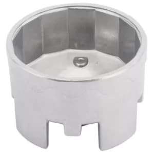 Draper Oil Filter Socket 74mm 14 Flats for Mercedes-Benz S Class