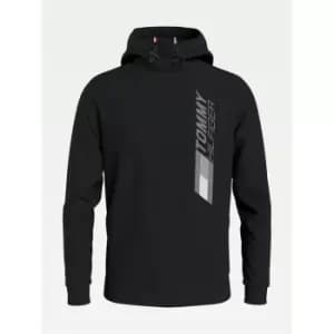 Tommy Sport Graphic OTH Hoodie - Black
