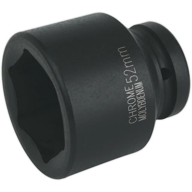 Loops 52mm Forged Impact Socket - 1" Sq Drive - Chromoly Impact Wrench Socket Multi