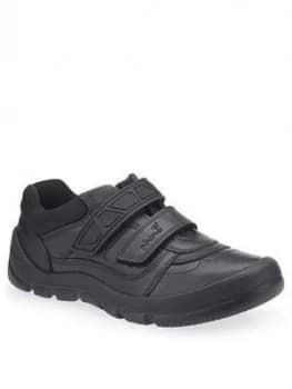 Start-Rite Boys Rhino Warrior School Shoes - Black