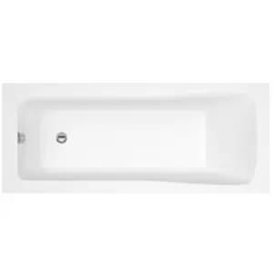 Nuie Linton Square Single Ended Bath 1600 X 700mm - White
