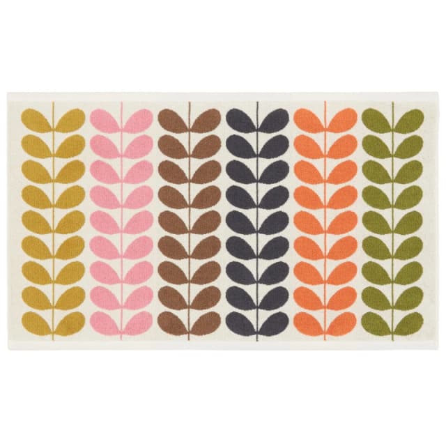 Orla Kiely Multi Stem Bath Mat Auburn