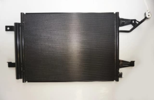 NRF 350073 Condenser EASY FIT with seal ring, with nitrogen filling Aluminium Condenser,air conditioning (448)