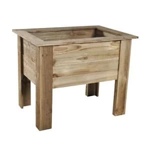 Deep root Wooden Rectangular Planter 100cm