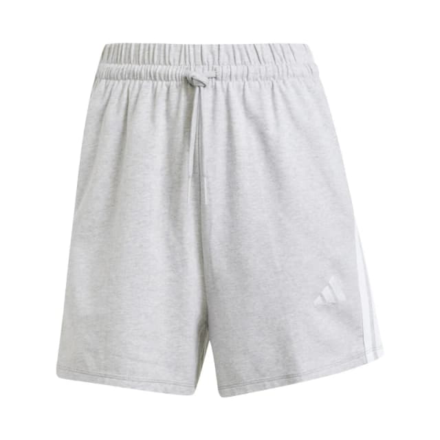adidas Essentials 3 Stripe Shorts Womens Grey female S (8-10)