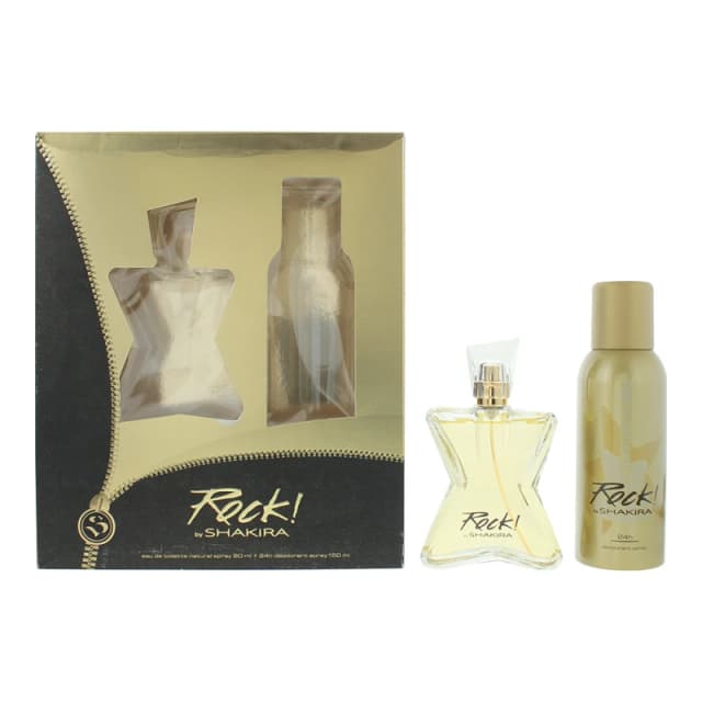 Shakira Rock! by Shakira Gift Set 50ml Eau de Toilette + 150ml Deodorant Spray