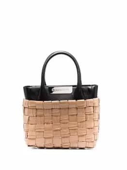 DSQUARED2 WOMEN Mama Woven Tote Bag