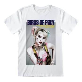 Birds Of Prey - Poster Style Unisex Large T-Shirt - White