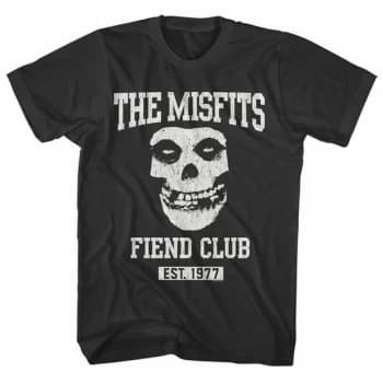 Misfits - Fiend Club Unisex Large T-Shirt - Black