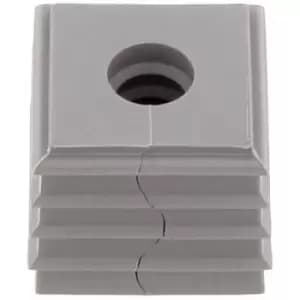 CONTA-CLIP KDS-DE 7-8 GR Sealing Thermoplastic elastomer Grey 10 pc(s)