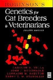 Robinsons genetics for cat breeders and veterinarians by Carolyn M Vella