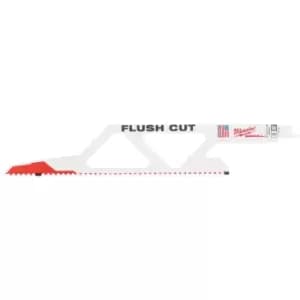 Milwaukee Flush Cutting Reciprocating Saw Blades 300mm Pack of 1