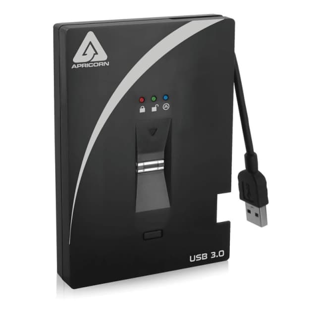 Apricorn Aegis Bio 3.0 SSD 512GB Black