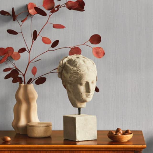 Boutique Boutique Flow Texture Grey Wallpaper in Light Grey Size: 10000mm_x_520mm Light Grey 10000mm_x_520mm Unisex 5011583703382