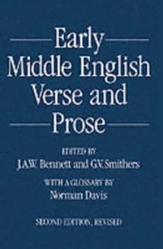 Early Middle English Verse and Prose by J. A. W Bennett Book