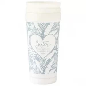 Arora 7565 Said with Sentiment Travel Mug-Sister, Stainless Steel