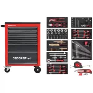 Gedore Tool set i.t.trolley MECHANIC red 119pcs