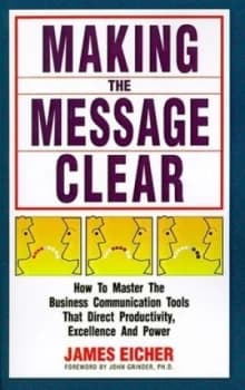 Making the Message Clear by James Eicher Paperback