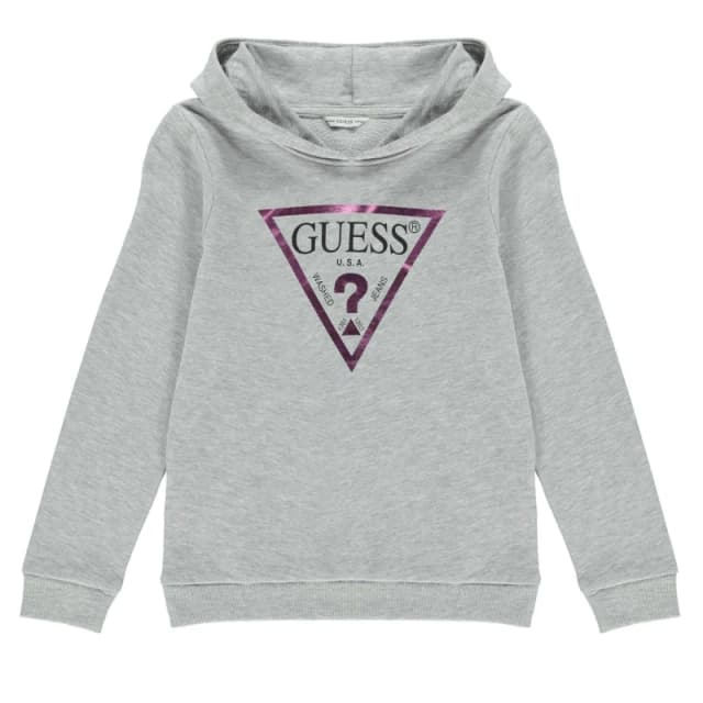 Guess Core Logo Hoodie - Grey Grey 9 - 10 Years