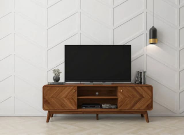 Kudl TV Cabinet 1.6M - Brown, Brown LV44TV4412