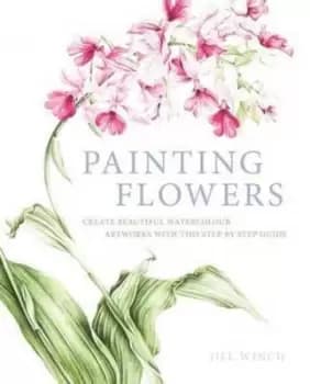 Painting flowers by Jill Winch