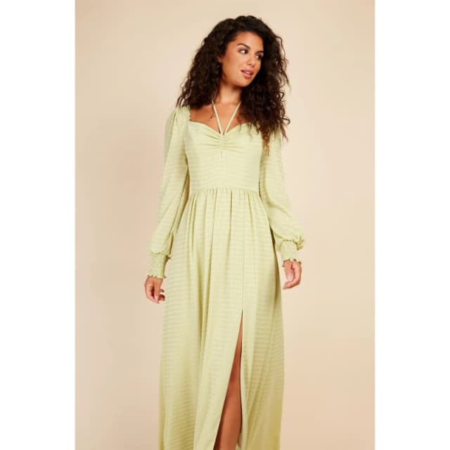Little Mistress Womens Maxi Dress Maxi Dresses 8 (XS) Green 65345015310