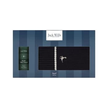Jack Wills Scarf and Spray Gift Set - Navy