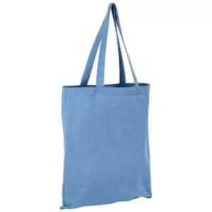 SOLS Awake Recycled Tote (One Size) (Blue Heather)