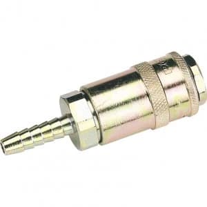 Draper PCL Air Line Coupling With Tailpiece 1/4" Bsp Pack of 1