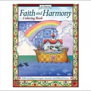 Faith and Harmony Colouring Book by Jim Shore