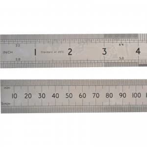 Stanley 64SR Engineers Steel Satin Chrome Rule 39" / 1m