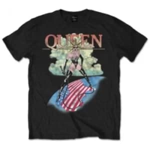 Queen Mistress Black Mens T Shirt: Small
