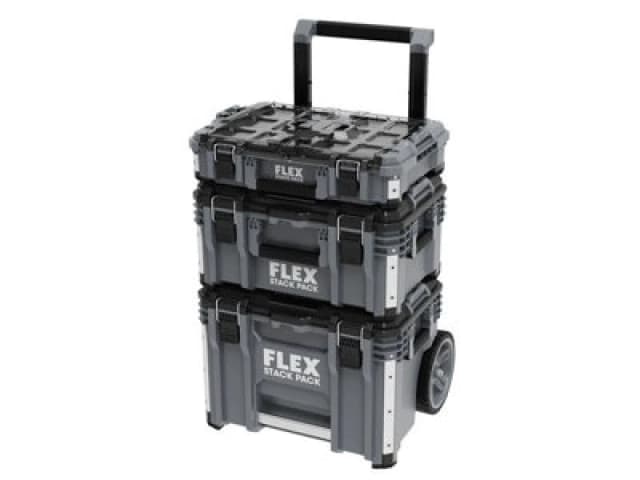 Flex TKL SP SET 1 Wheeled Tool Case Combo Stack Pack 531461