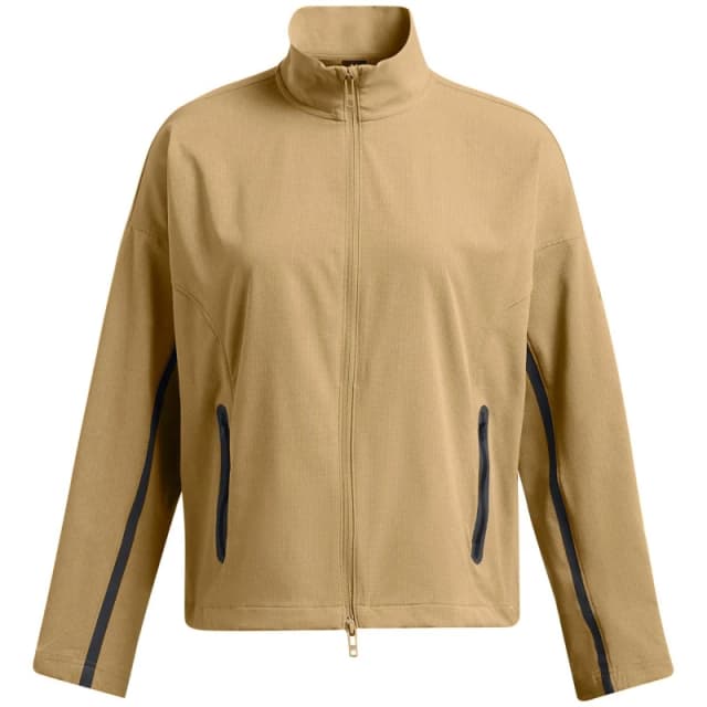 Under Armour Womens Vented Unstoppable Tracksuit Top Tracksuit Tops 8 (XS) Brown 66920505310