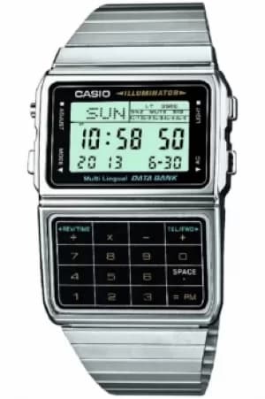 Unisex Casio Core Collection Databank Alarm Chronograph Watch DBC-611E-1EF