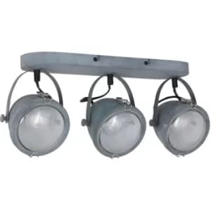 Sienna Paco Spotlight Bar Grey Concrete, Glass Transparent Processed