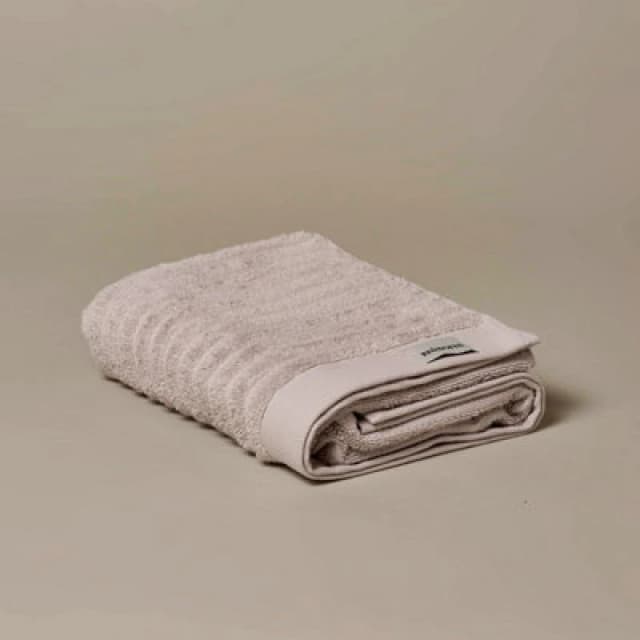 Misona Organic Cotton Bath Towel - Light Grey