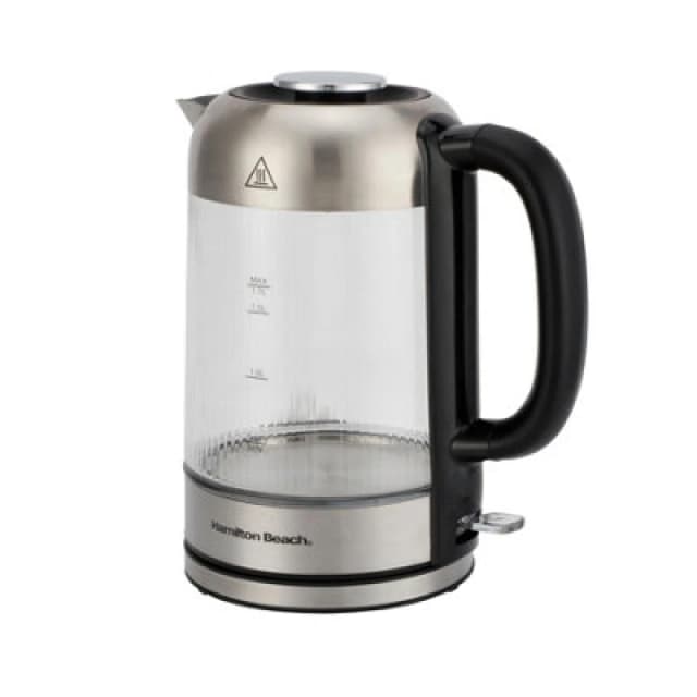 Hamilton Beach Electric Kettle Glass 1.7L Liberty