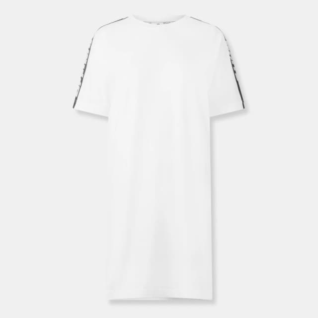 Off White Womens Contemporary Long Maxi Dress White female 8 (XS)