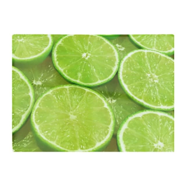 Warren Reed Designer Fresh Limes Glass Chopping Board