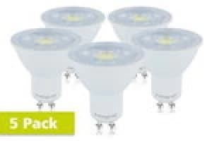 Integral GU10 PAR16 5.5W 60W 4000K 470lm Dimmable Lamp - 5 PACK